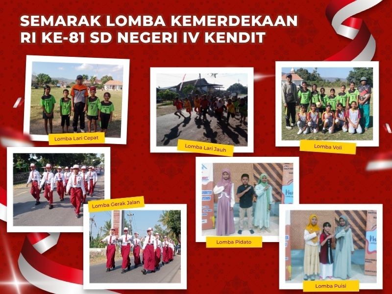 Semarak Lomba Kemerdekaan RI ke-81 SD Negeri IV Kendit